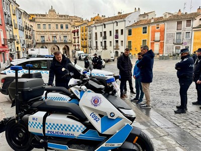 El Ayuntamiento de Cuenca inicia la licitación para el suministro de dos motocicletas maxi scooter para Policía Local y Agentes de Movilidad