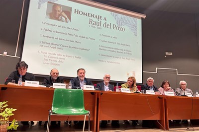Emotivo homenaje a Raúl del Pozo en el que se ensalzó la figura del prestigioso periodista y escritor