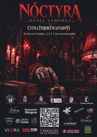 El Hotel Asmódea abre sus puertas para convertir la VI edición de Cuenca Terror Encantado en una experiencia inmersiva de pesadilla