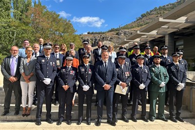 Dolz ensalza el “magnífico trabajo” del Cuerpo de Policía Local en el Día de su Patrón San Miguel Arcángel 